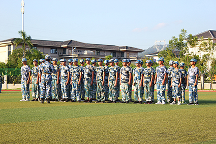 汀溪中学军事夏令营精彩瞬间