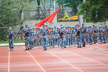 汀溪中学军事夏令营精彩瞬间