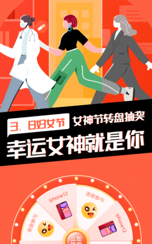 幸運女神就是你