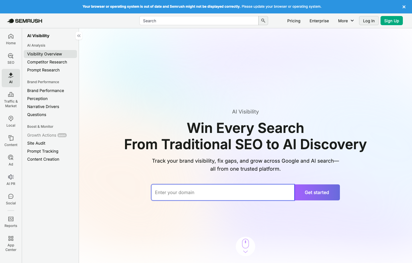 Semrush AI Visibility Toolkit 是什么？SEO 团队的 AI 可见度功能详解