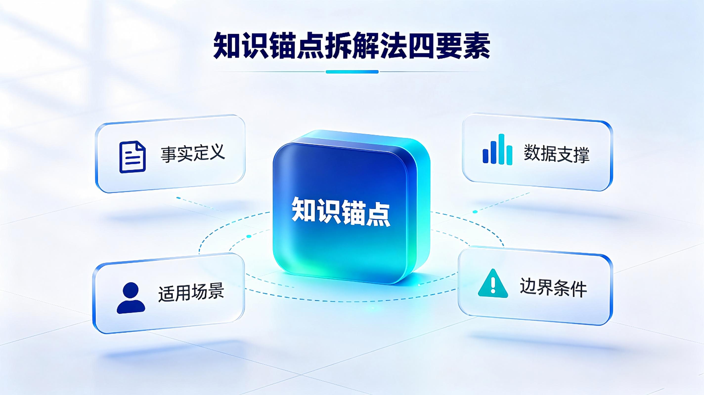 GEO优化指南:知识锚点拆解法——如何把官网“产品优势”变成AI可摘录的信息块