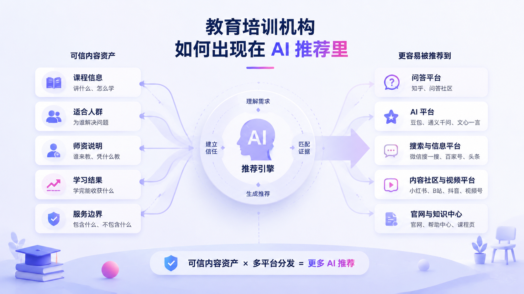 教育培训机构如何出现在 AI 推荐里