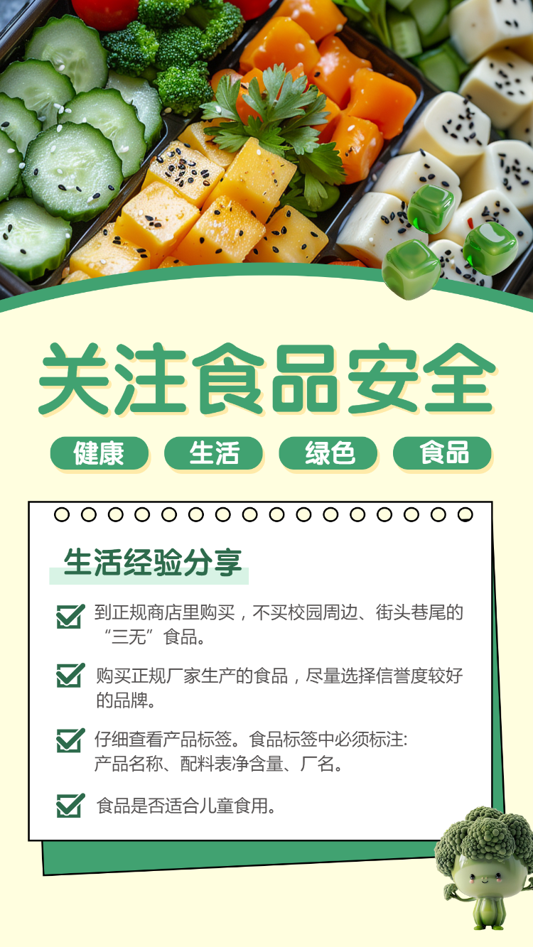 关注食品安全