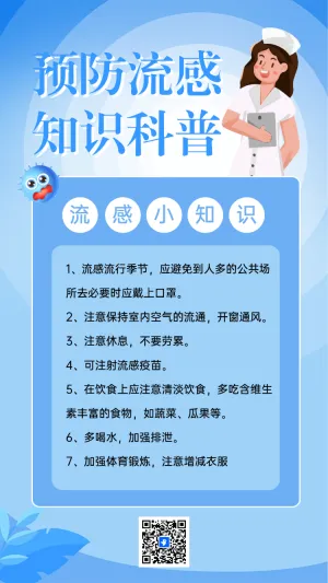 预防流感 知识科普