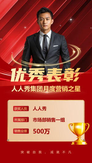 企業(yè)員工表彰優(yōu)秀表彰