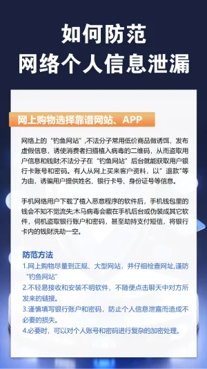 保护信息安全谨防电信诈骗网络安全宣传普及
