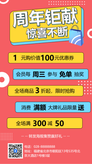 周年鉅惠九宮格抽獎(jiǎng)