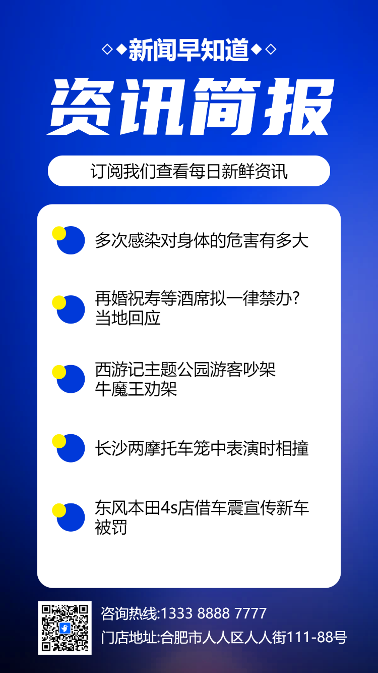 每日资讯行业新闻社区宣传通知