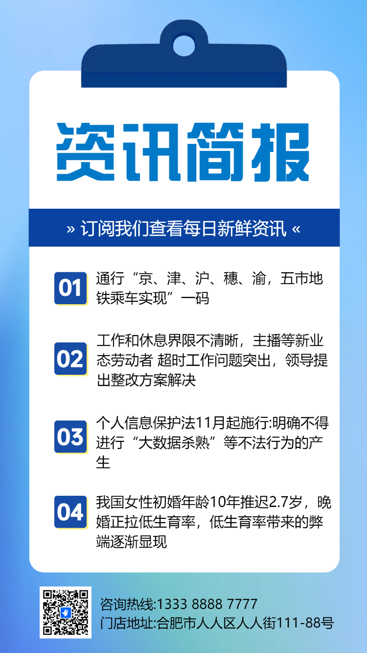 每日资讯行业新闻社区宣传通知