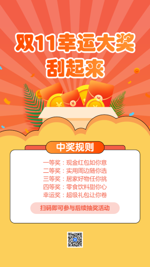 雙11幸運大獎 刮起來
