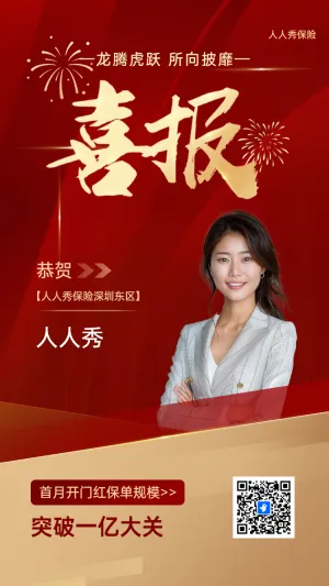 房产物业销售喜报