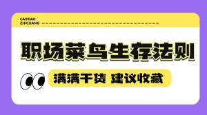 职场提升攻略指南