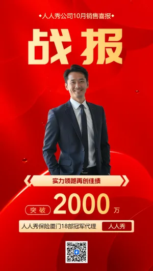 房产物业销售喜报