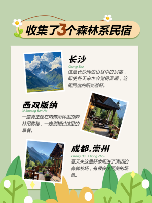 旅游森林系民宿推薦