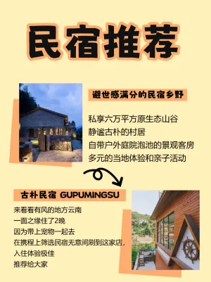 旅游民宿住宿推荐