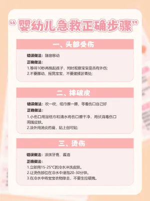 母婴亲子宝宝照护知识科普