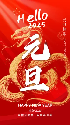 元旦快乐元旦祝福贺卡