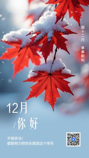 冬季系列你好冬天
