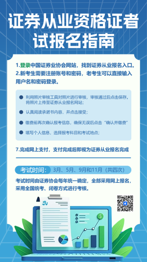 證券從業(yè)資格證報(bào)名指南