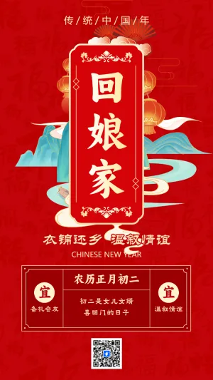 正月初二衣锦还乡 温叙情谊