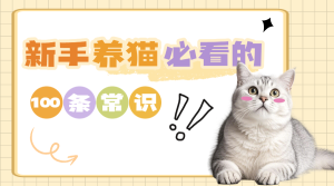 寵物貓咪知識科普