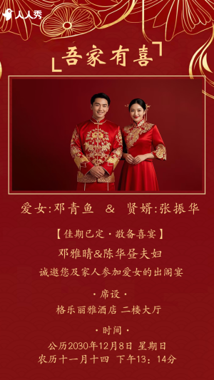 父母邀請(qǐng)函婚禮結(jié)婚請(qǐng)柬請(qǐng)貼父母邀請(qǐng)方案