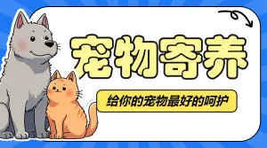 宠物寄养喂养服务营销