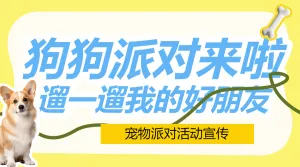 宠物活动宣传