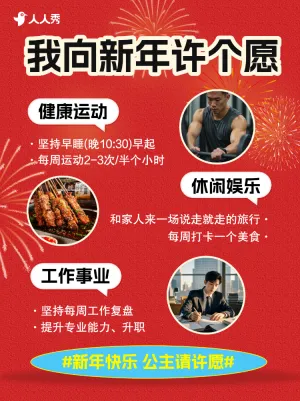 新年愿望分享