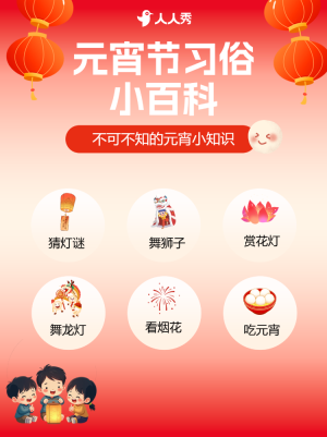 元宵節(jié)習(xí)俗/話題分享