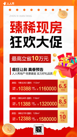 簡(jiǎn)約風(fēng)房地產(chǎn)樓盤活動(dòng)促銷宣傳