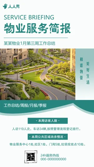 物业简报社区服务总结工作汇报