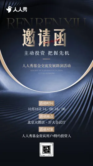 公司商务活动邀请函金融保险VIP客户答谢会邀请函
