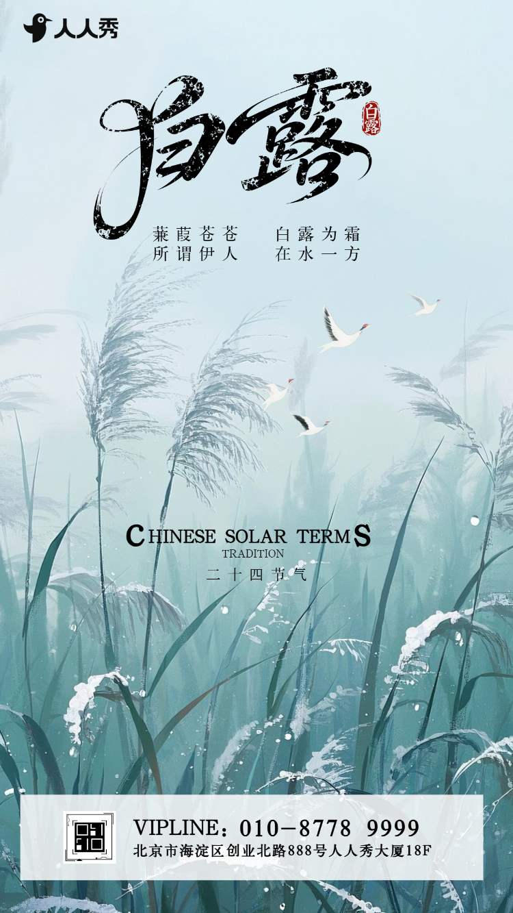 中国风白露节气养生指南知识科普