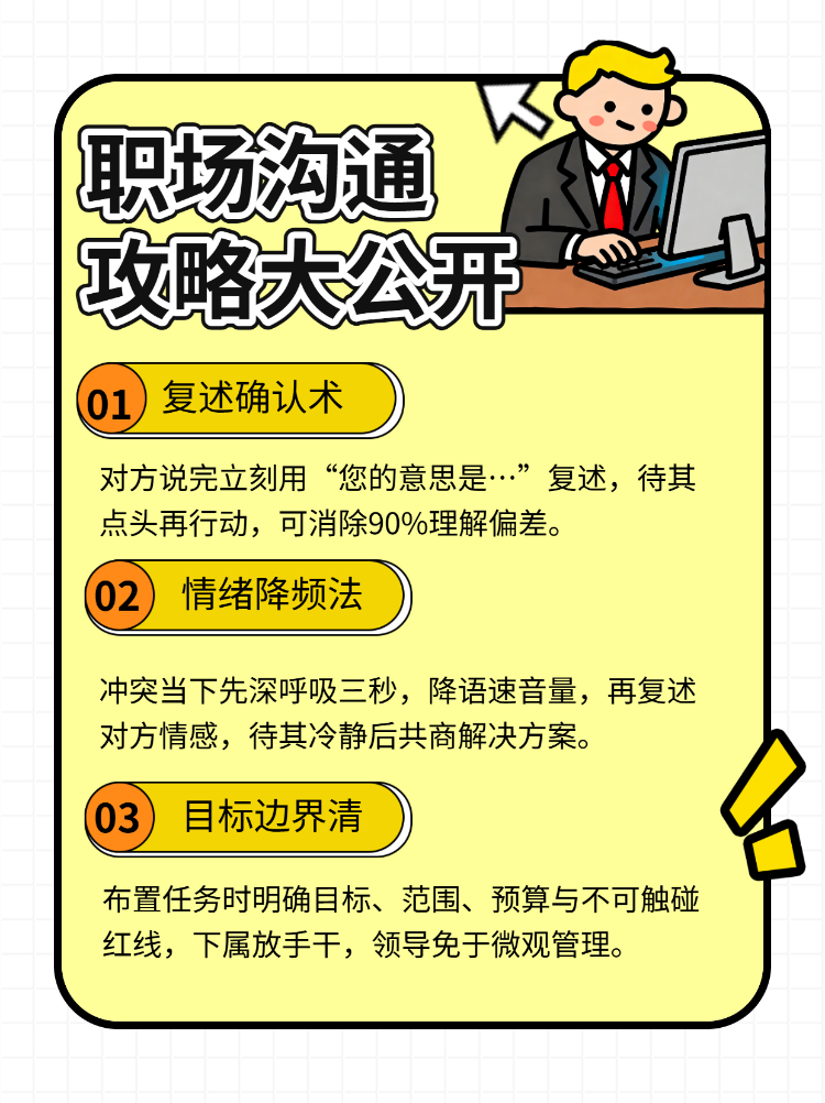 职场沟通宝藏秘籍指南等你来
