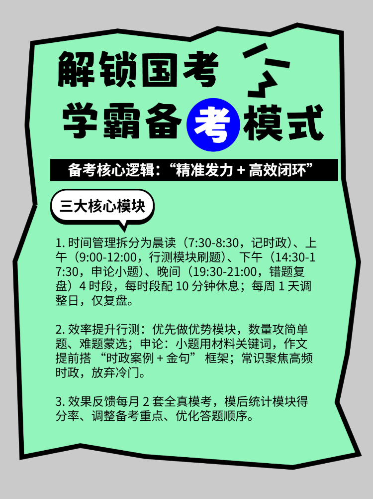 变身学霸学习笔记攻略