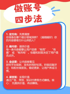 账号起号超全教程攻略