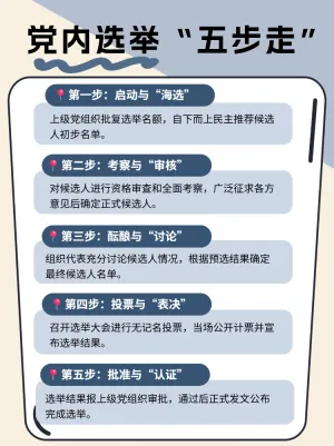 党内选举小知识
