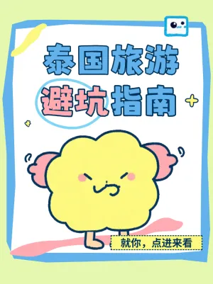 泰国旅游避坑指南