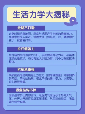 揭秘生活中常见的力学