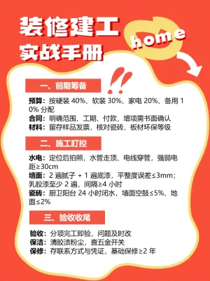 家居装修建工指南