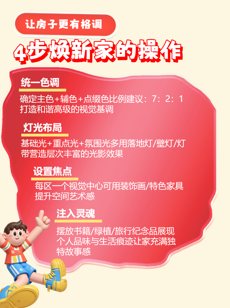 让房子更有格调的4步方法