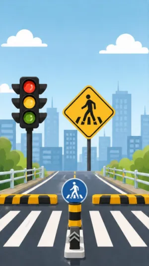 安全过马路