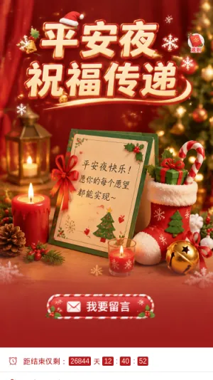 平安夜祝福传递