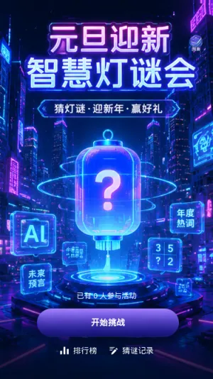 元旦迎新灯谜会