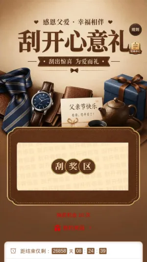 刮开心意礼