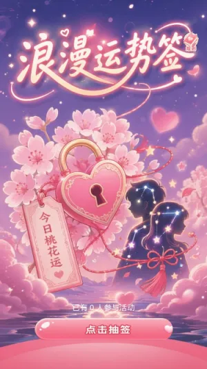 浪漫运势签