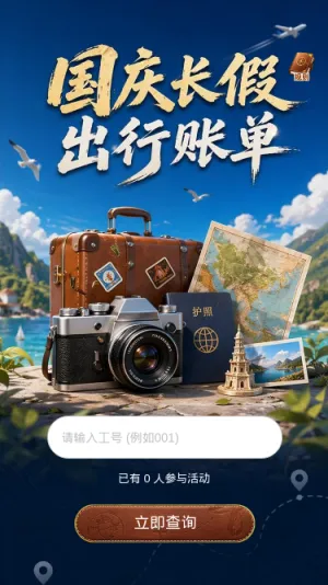 国庆出行账单