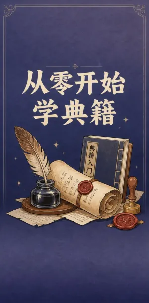 从零开始学典籍